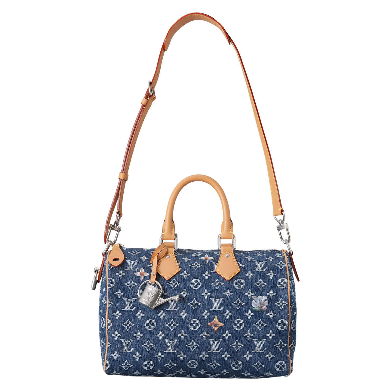 LOUIS VUITTON(USED)루이비통 M27556 데님 스피디 30 반둘리에